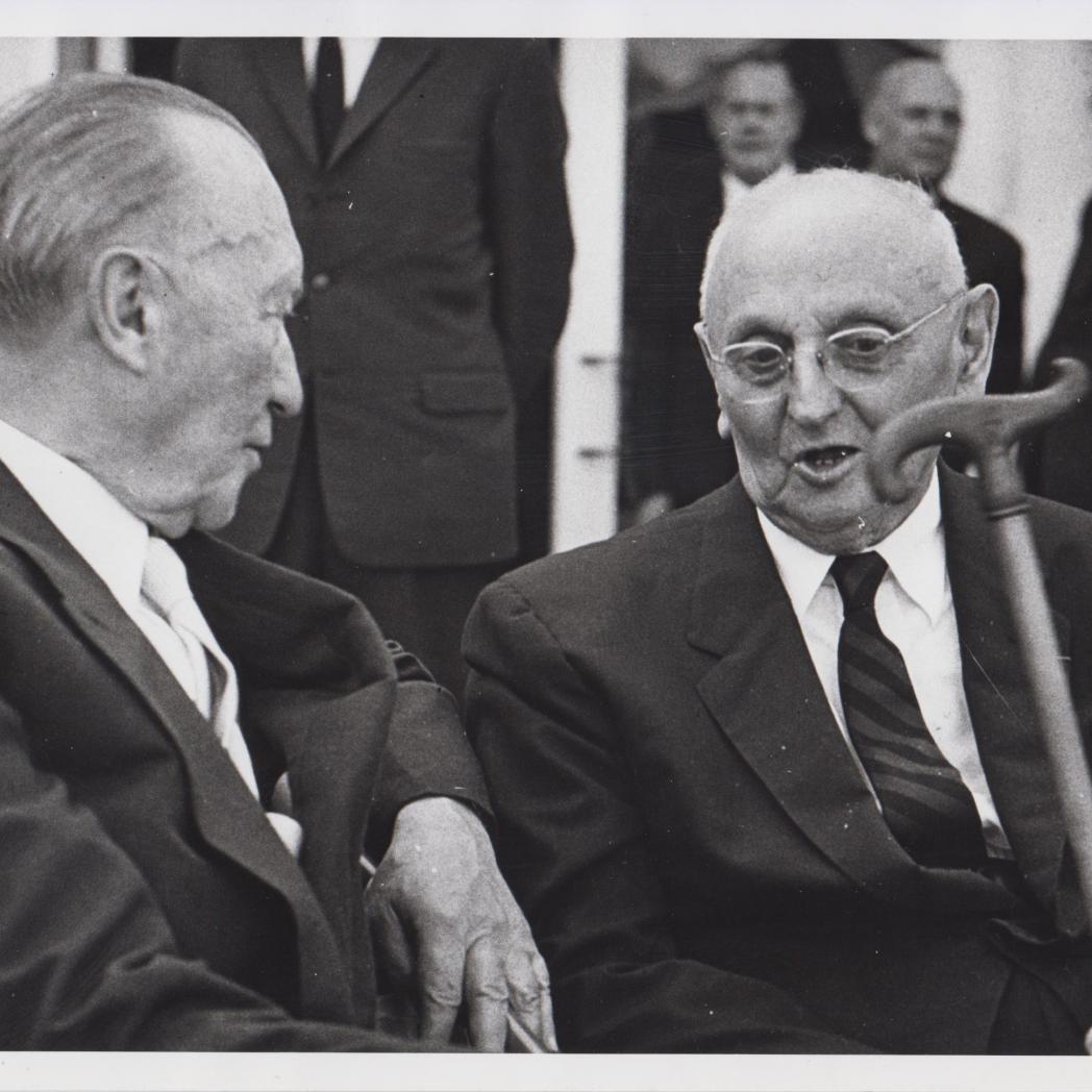 Frank Buchman, Chancellor K. Adenauer